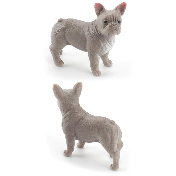 9 stk. Cartoon PVC Mini Hvalp Dukke Figur Ornamenter Søde Dyr Legetøj Simulation Samling Model Legetøj til Fødselsdag og Julefest Dekoration