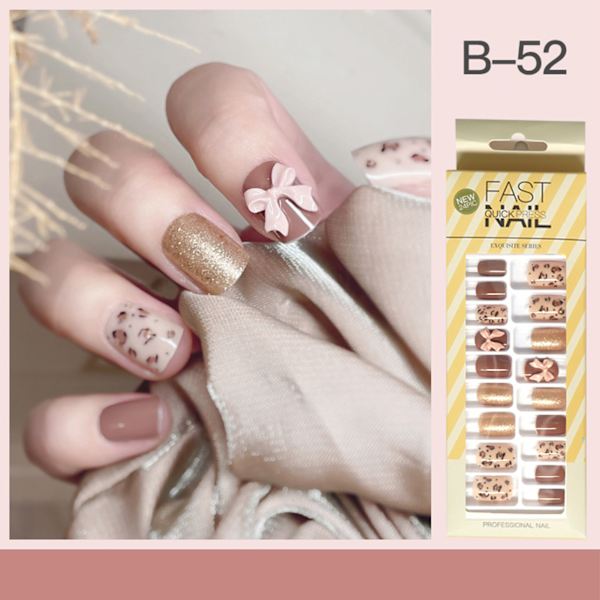 Nail art cover självhäftande långvarig färgglad dekoration Nagellindningar för manikyr