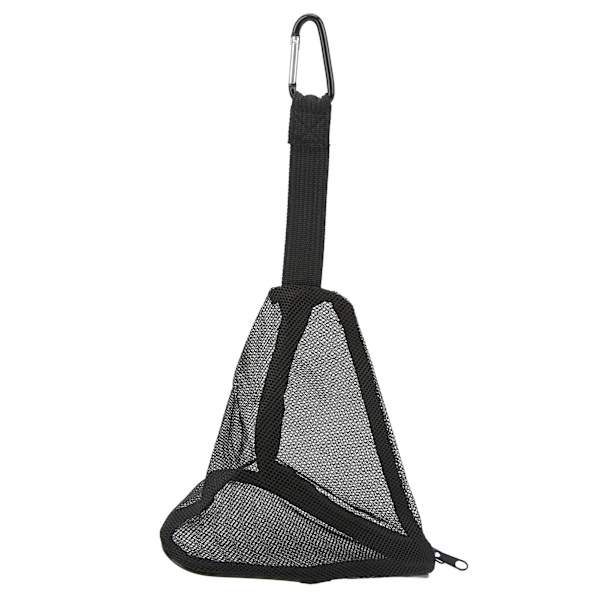 Camping Tørkenett Utendørs Hengende Trekantet Oppbevaringsnett Mesh Organizer for Bestikk Mat Grønnsaker S 5.9in