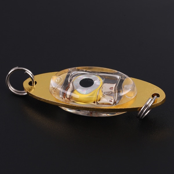 LED Deep Drop Undervanns Eye Fish Attractor Lure Light Blinkende lampe for fiske (fargerik)