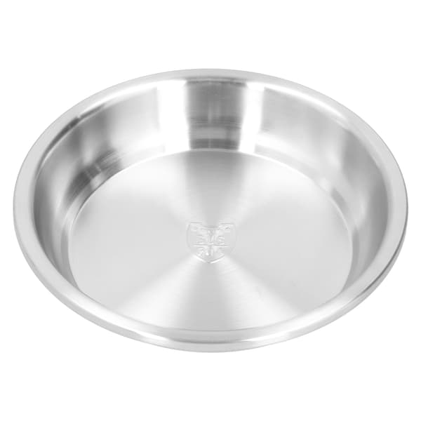 Dyb Tallerken Rustfrit Stål Kraftig Salat Suppe Serveringsfad Service til Hjemmekøkken 26cm