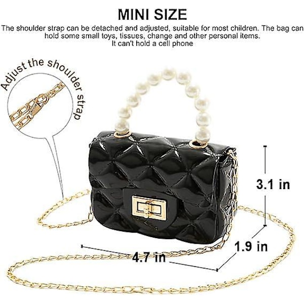 Små Jenters Vesker med Skulderstropp Småbarn Håndveske Mini Casual Messenger Skulderveske for Barn