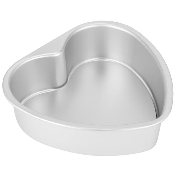 Hjerteformet kakeform i aluminiumslegering DIY kakeform bakeost brødbrett kjøkkenverktøy