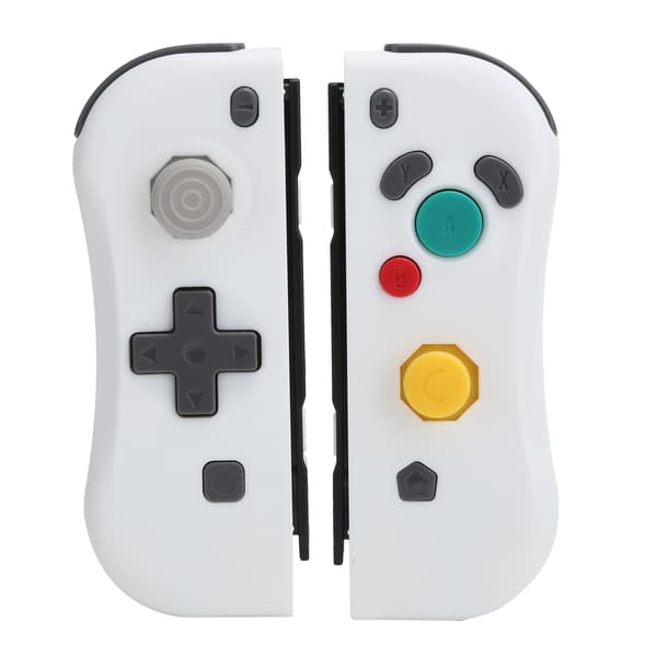 1 par venstre højre trådløs spilkonsol Gamepad spilcontrollere erstatning til SwitchWhite