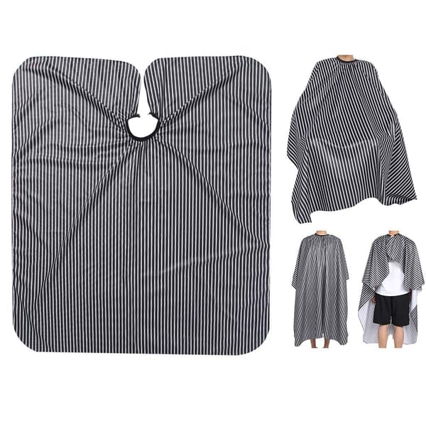 Frisør Vanntett Forkle Klippesalong Hårklipp Kappe Antistatisk Barberkappe 150*135cm