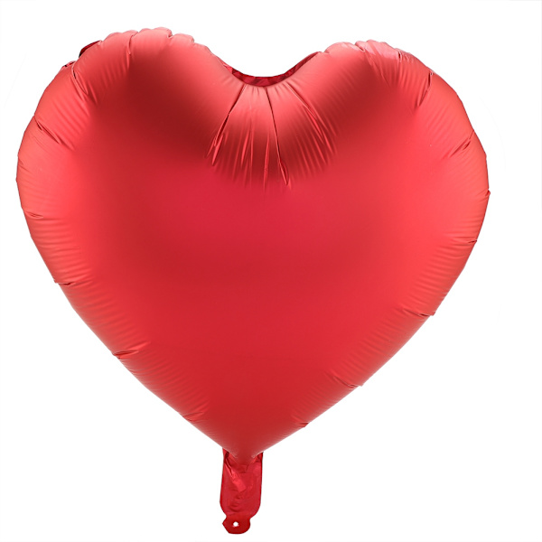 10 stk. 18\" flerfarvede hjerteformede latexballoner til bryllupsfest dekoration ballon (rød)