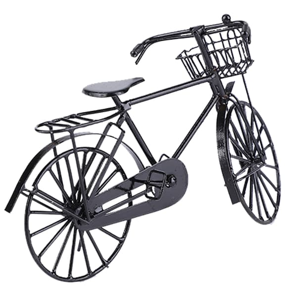1:12 Miniatyr Metall Cykel Dockhus Dekoration Tillbehör