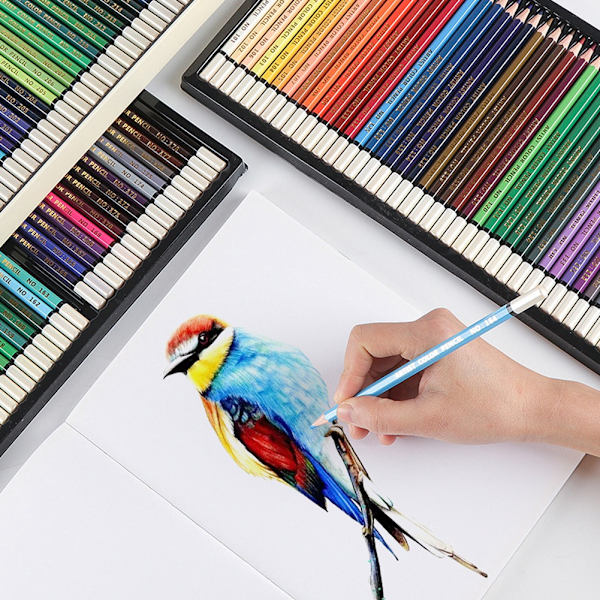 120 forskellige farveblyanter Kunstnermaler Tegneblyant til Sketch School Art Supplies