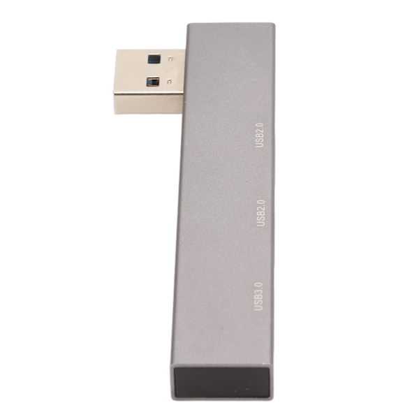 USB3.0 Hub Mini 3 in 1 1xUSB3.0 2xUSB2.0 5Gbps Bärbar höghastighets USB multifunktionshubb av aluminiumlegering
