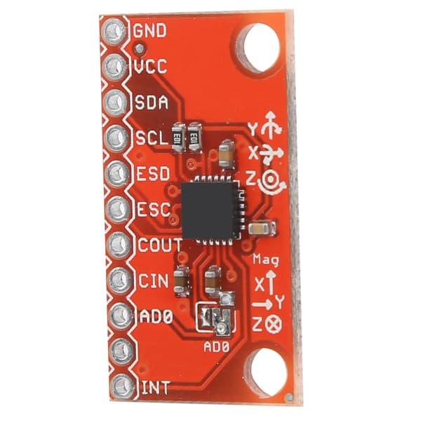 MPU-9150 9-akset gyroskop akselerometer magnetisk sensormodul kortkomponenter