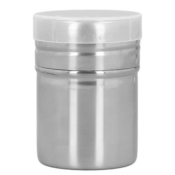 Kaffe Pulver Sie Shaker Rustfrit Stål Kakao Shaker Fugtsikker Pulver Sigte Cylinder Med Låg