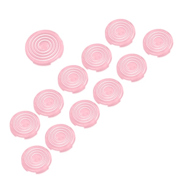 12 st Arcade-knappskydd 20,2 mm 25,3 mm Mekanisk tryckknappsskydd för Kailh för Cherry för Akko för Glorious-switchar Rosa