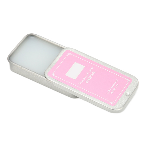 Bærbar Solid Parfume Langvarig Unisex Charmerende Let Duft Parfume Pink 0.35oz