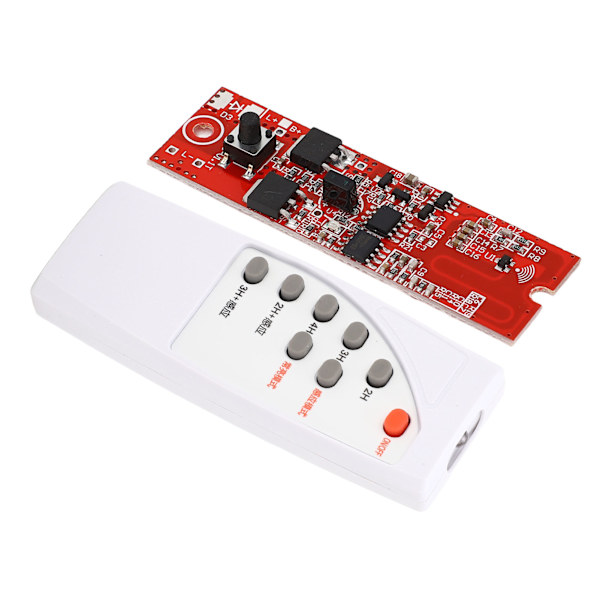Solarladeregulator Board Bevegelsessensor Kontrollmodul Solcellelyskretskort for 3.2V 3.7V Batteri
