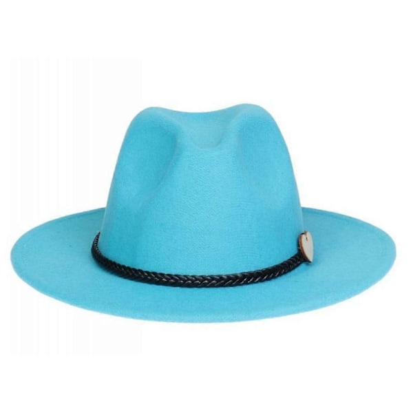 Hemma Kvinnor Män Jazzhatt Solskydd Fedora Hatt Ullfilt Ceremoni Bröllop