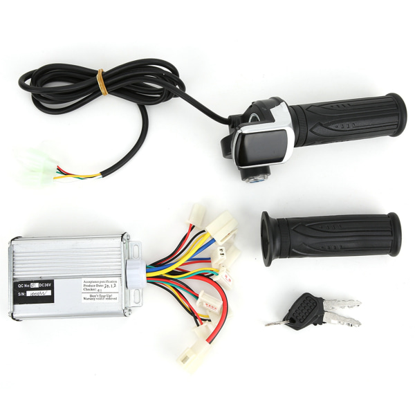 36V1000W borste E-cykelkontroll och multifunktions set med lås elektrisk kvantitetsdisplay