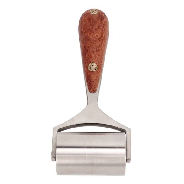 Lærrulleskinn med høy hardhet Ergonomisk profesjonell lærpresserulle for DIY-lærhåndverk
