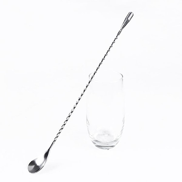 30cm Spiral Blandningssked Multi-användnings Cocktail Shaker för Kreativa Drinkar