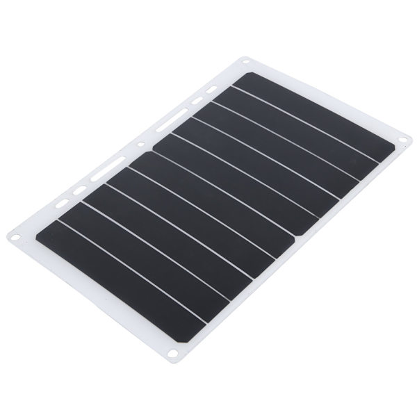 Solpanelmonteringsaccessoar Monokristallint kisel Telefonladdning Solpanel Vit
