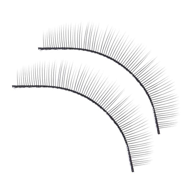 10 par øve-øyevipper falske vipper for vippeextensions, poding, trening, øyesminke
