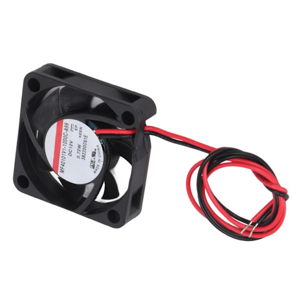 3D-skrivarfläkt DC 12V Hydraullager Höghastighetsskrivare Minikylfläkt för Ender 3 för BLV för VORON 2.4 R2