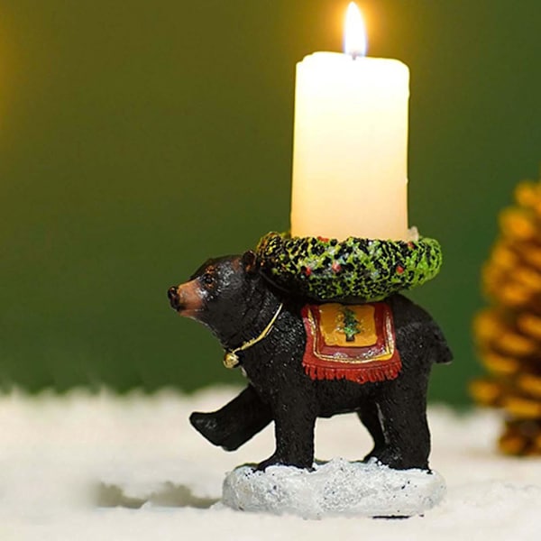 Jul Ljusstakar Värmeljus Bröllop Centerpieces 9cm x 5.5cm x 8.5cm