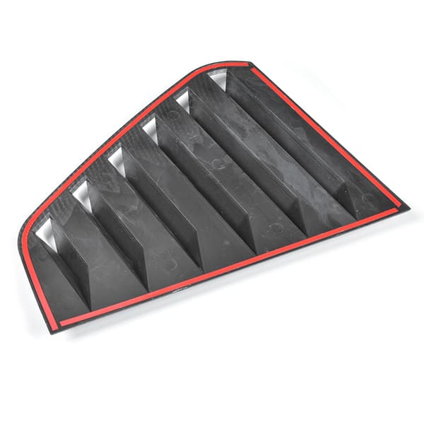 Par sidoventilationsfönster Scoop Louver Trim Bilmodifiering Passar för R Mk7/Mk7.5 2013-2020 Kolfiberstil