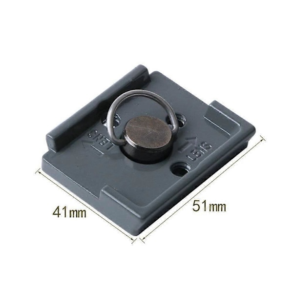 Snabbkopplingsplatta 1/4\" Skruv Passar Bogen 3157N Manfrotto 200PL-14 323 RC2 3030 (2-pack)