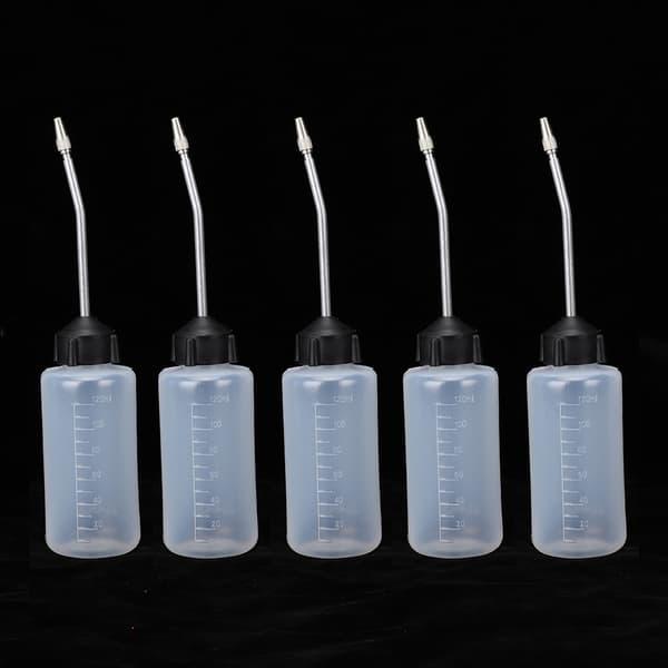 5 stk oljedispenser symaskin forlenget mutterspiss 120 ml oljedispenser