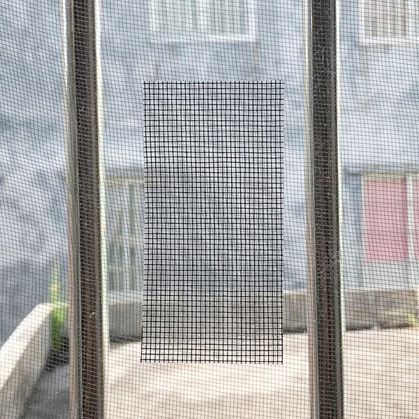 Ikkunan näytön korjaussarja 16,5 jalkaa liima- ja vedenpitävä mesh lasikuituverkosta, korjaus ikkunan näytölle ja näytön ovelle repeytyy reikiä