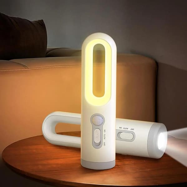 Oppladbar nattlampe med bevegelsessensor, 1 stk