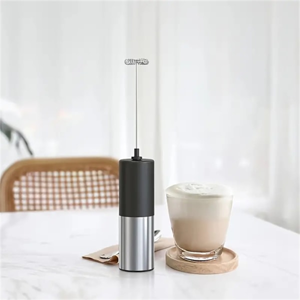 Kaffe mjölkskummare, elektrisk mini mixer