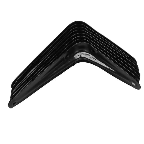 20-pack Hyllkonsoler Kraftiga Svarta Metall Flytande Hyllkonsoler