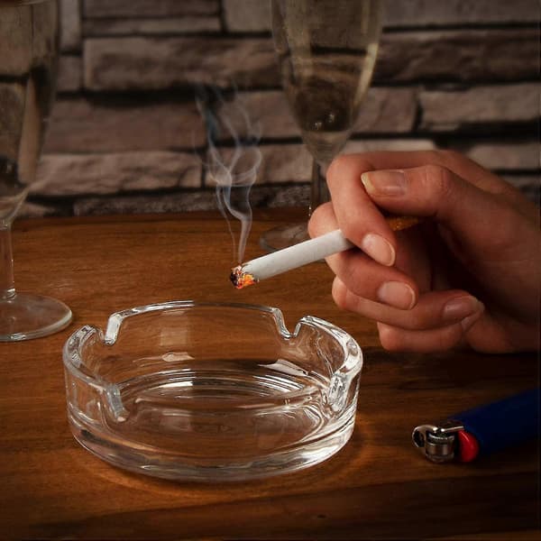 Askebeger - Sett med 4 glassaskebegre