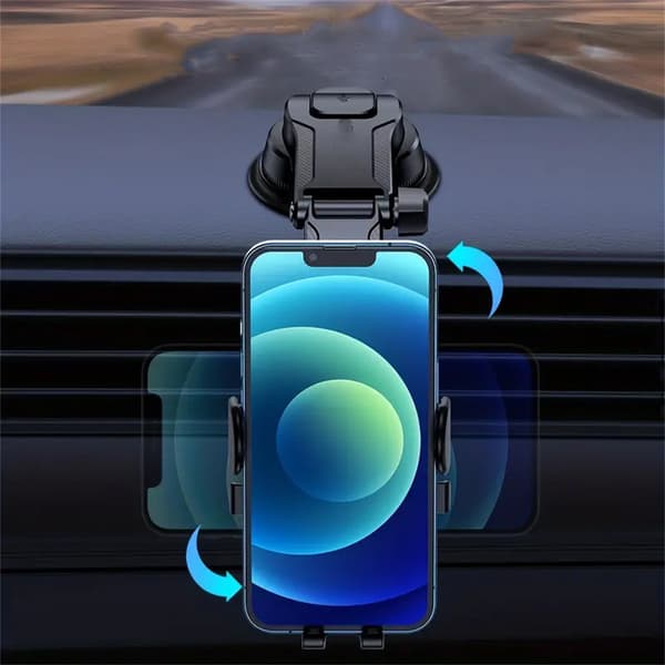 Sugekop Biltelefonholder, Sort