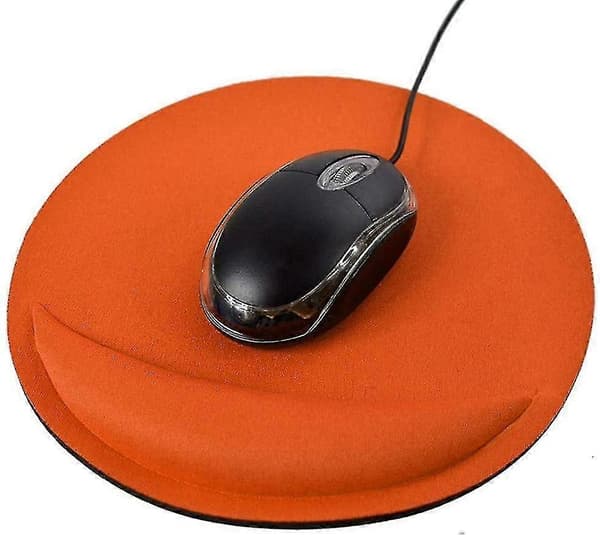 Musematte med håndleddsstøtte Ergonomisk silikon håndleddsstøtte musematte
