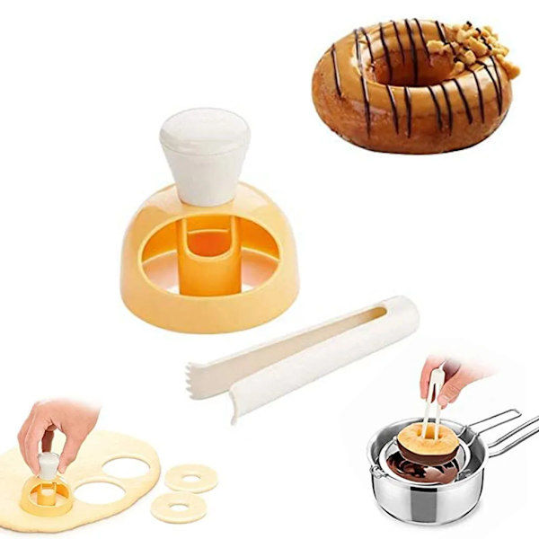 Donutform, kreativ plast, donutmaskin, bakverktyg, bakning