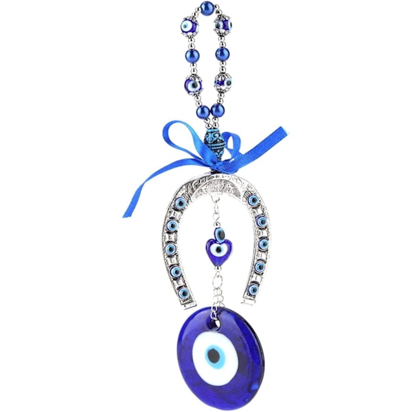 Blå ornament amulett anheng bildekorasjon
