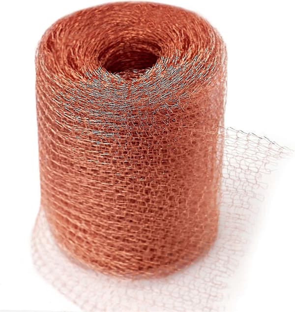 Högkvalitativt råttnät, kopparråttnät, stickad kopparnät (6 meter)