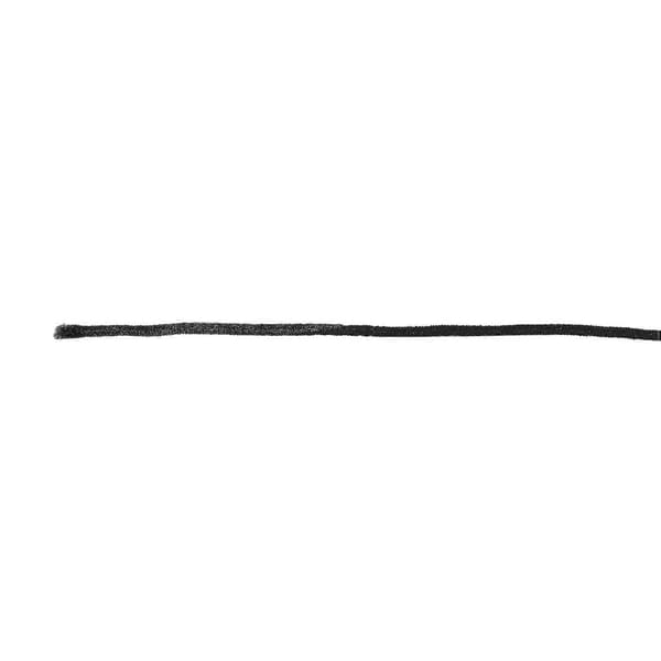 Elastisk snor for armbånd, perler og søm (svart)