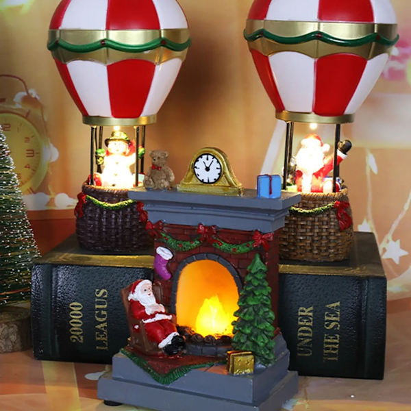 Juldekorationer Luftballong Snögubbe Hartsornament Nattljus Julgåva