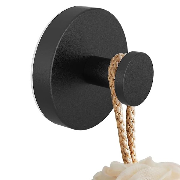 Sugkoppkrok för dusch, handdukshållare handdukskrok, badrum, för att hänga handdukar, badrock, loofah
