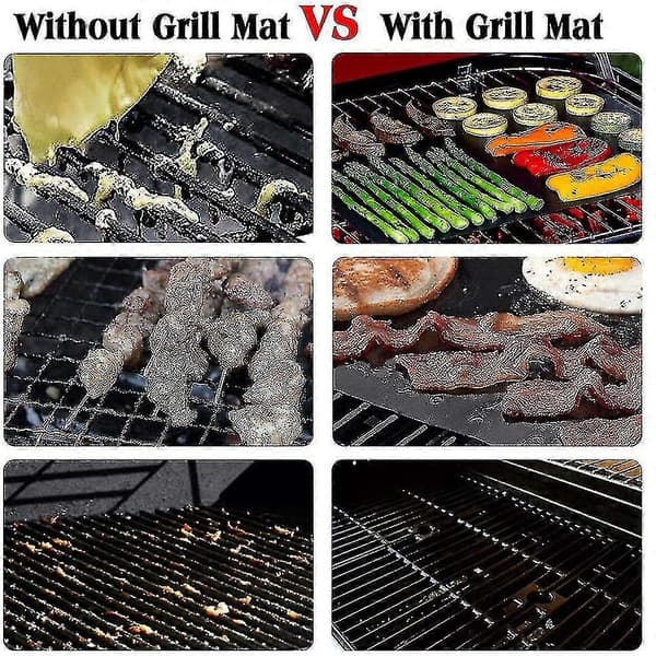 BBQ måtter BBQ måtter non-stick genanvendelige BBQ måtter