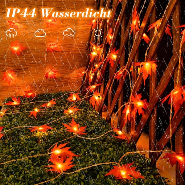 Høstfe-lys, 3m 20 LED Halloween Fe-lys