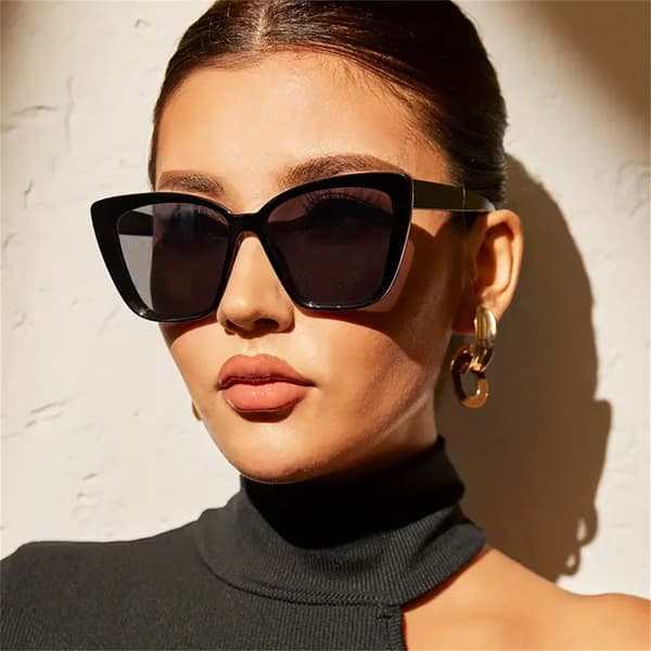 Dame Cat-eye solbriller retro sommer udendørs solbriller