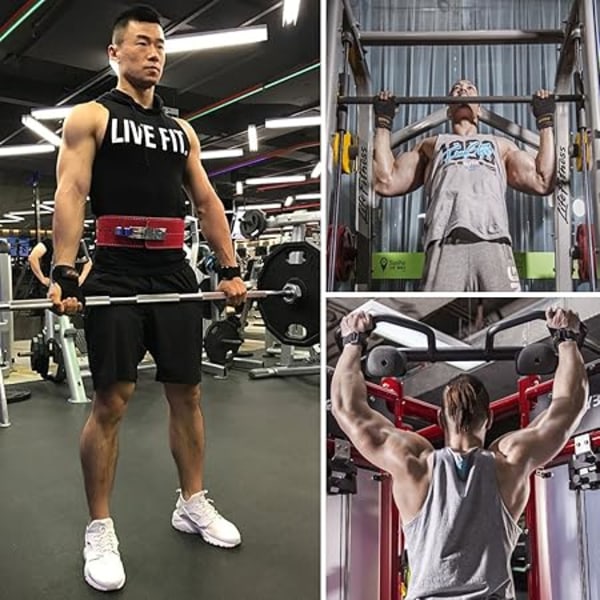 Professionelle Fitness Handsker, Unisex, med Ekstra Greb 800KG
