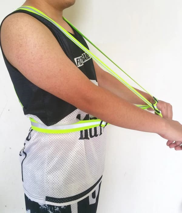 Refleksvest sikkerhetsvest egnet for menn, kvinner og barn sykling løping jogging