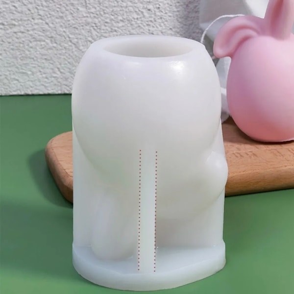 1 stk. kanin silikoneform støbeform, kaninform, kanin bageform
