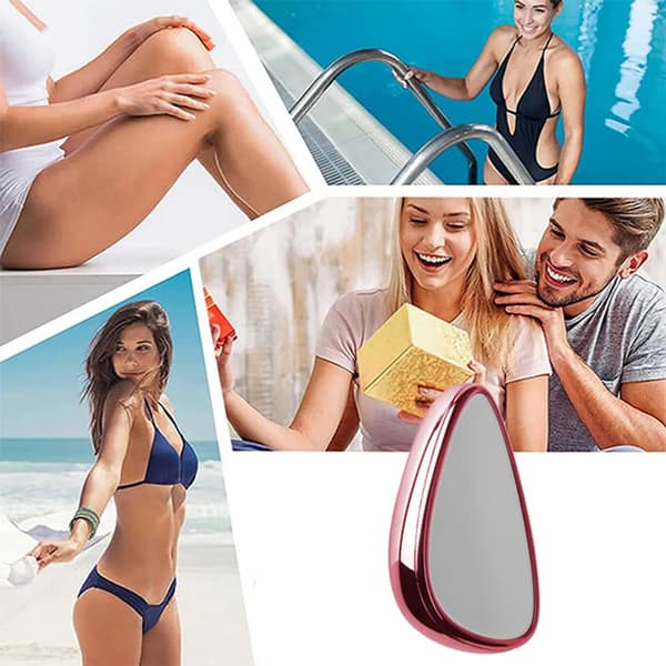 Hårfjerner Nano glas hårfjerning uden blade smertefri epilator uden blade Hårfjerner Glas (sort)