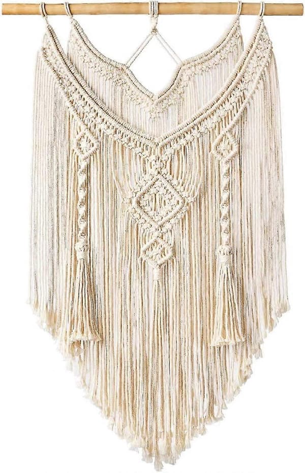 Spets väggbonad gobeläng väggdekoration vävd boho modern geometrisk heminredning